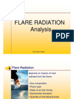 Flare Radiation Analysis