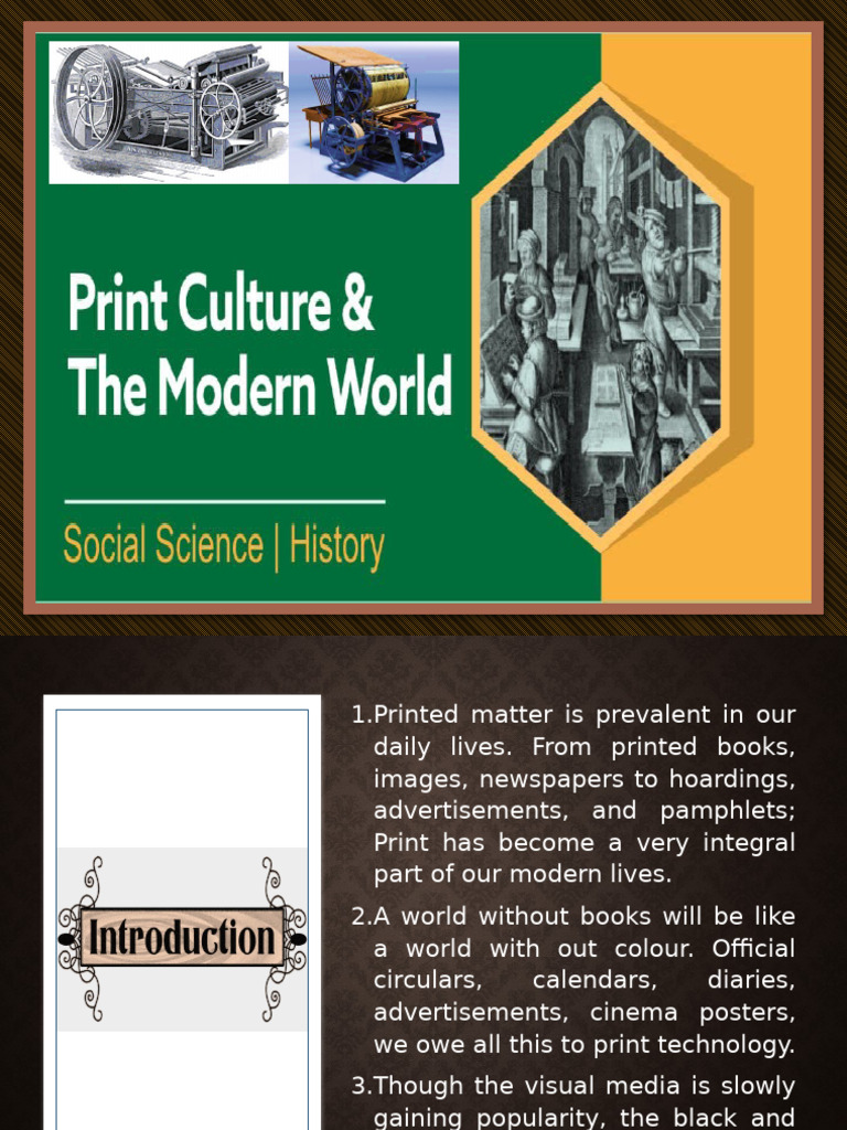 Evolution of Print Technology and Impact | PDF | Books | Printing
