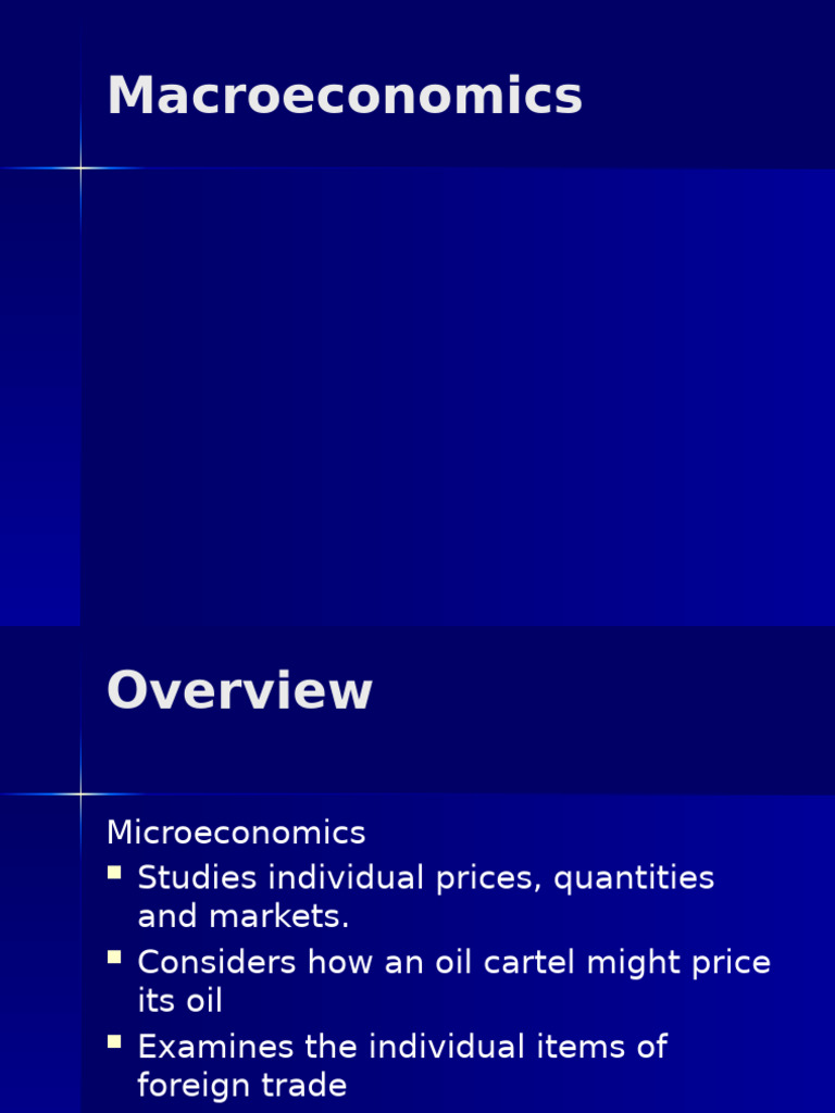 Understanding Macroeconomics Basics | PDF | Gross Domestic Product ...