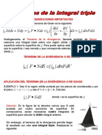 Aplicaciones de La Integral Triple