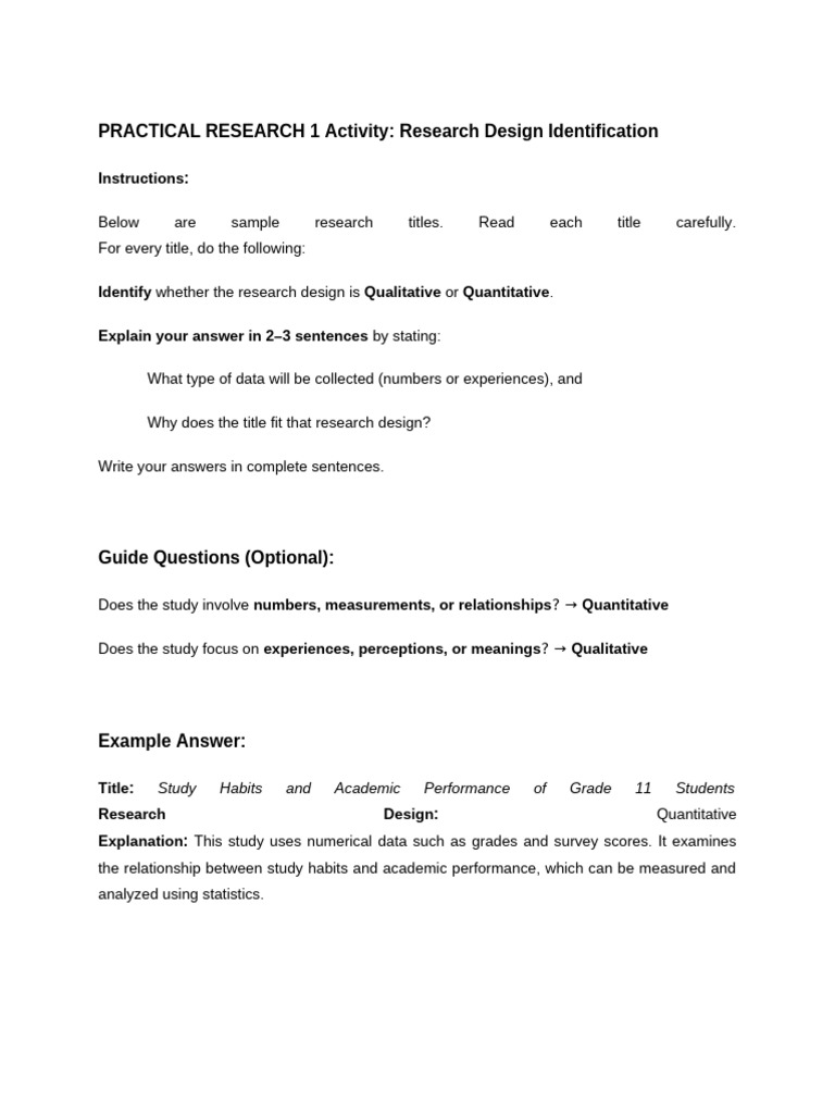Pr 1 Acticity | PDF