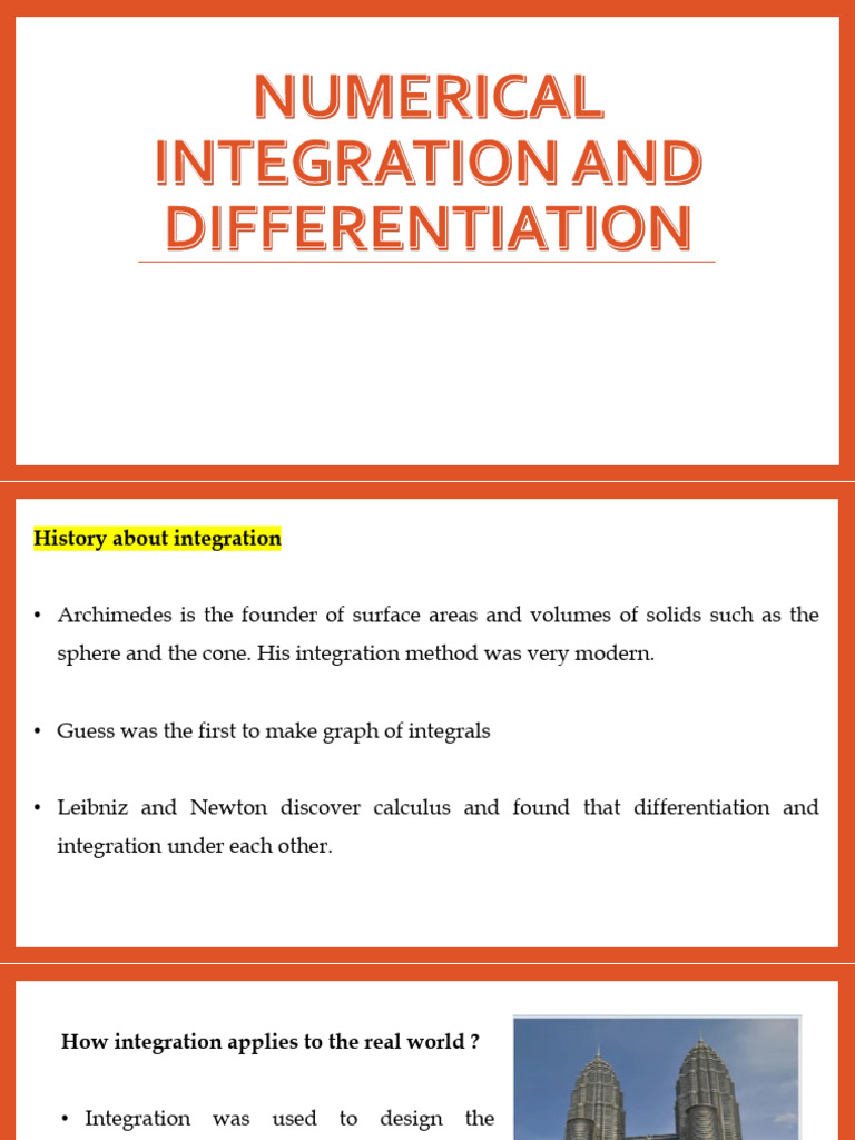 Numerical Integration Techniques Explained | PDF | Integral ...