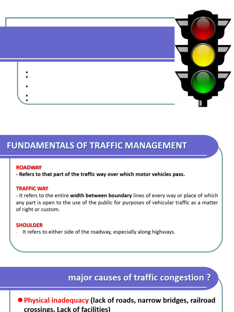Traffic Management & Accident Investigation | PDF | Traffic | Traffic ...