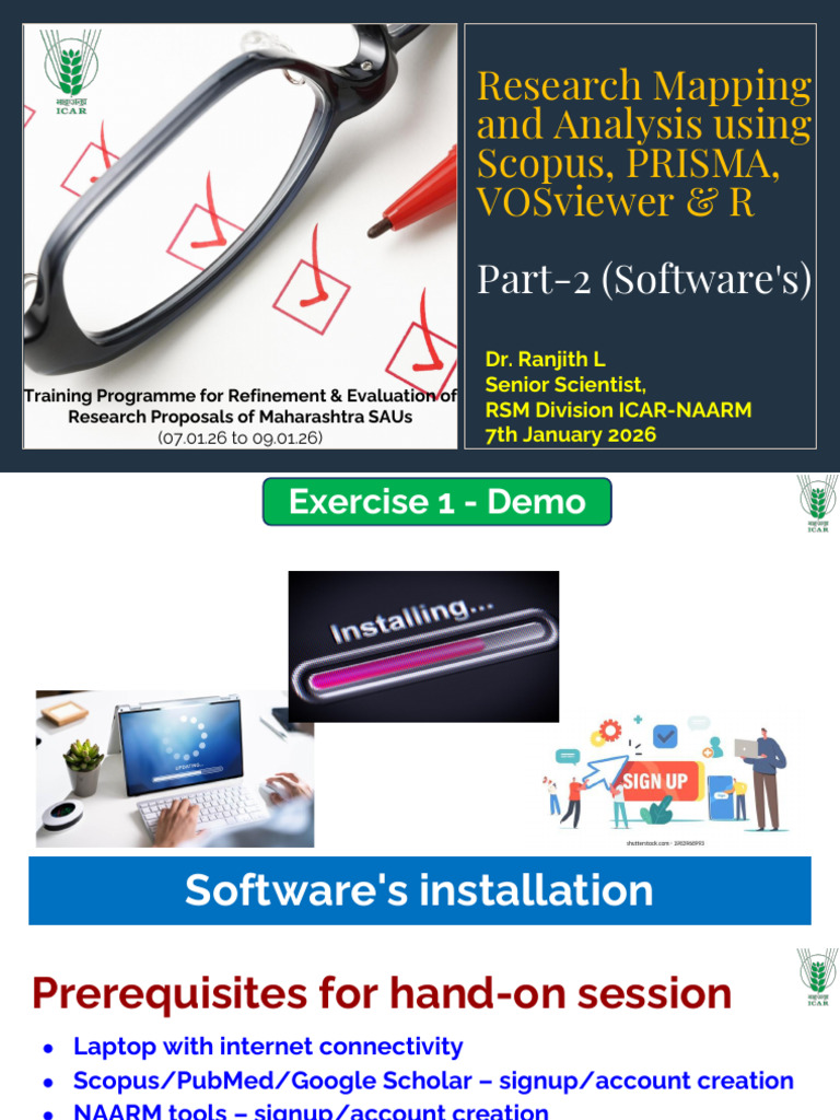 Research Mapping Software Installation Guide | PDF