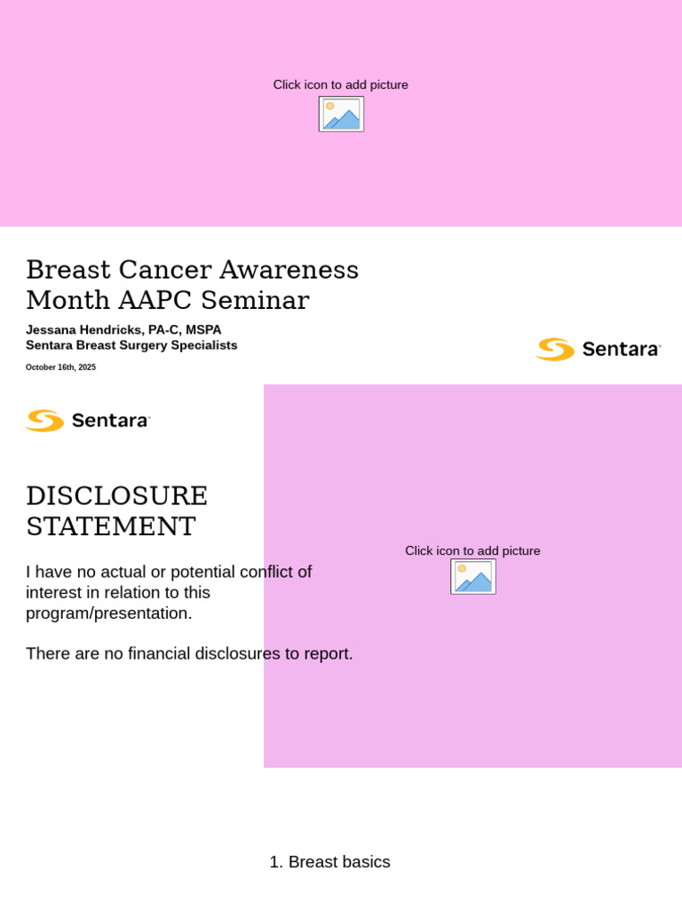 Breast Cancer Awareness Month PPT | PDF