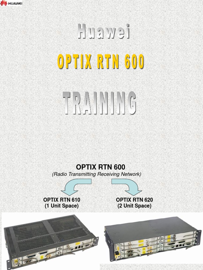 Huawei OPTIX RTN 620 Overview | PDF | Electrical Connector ...