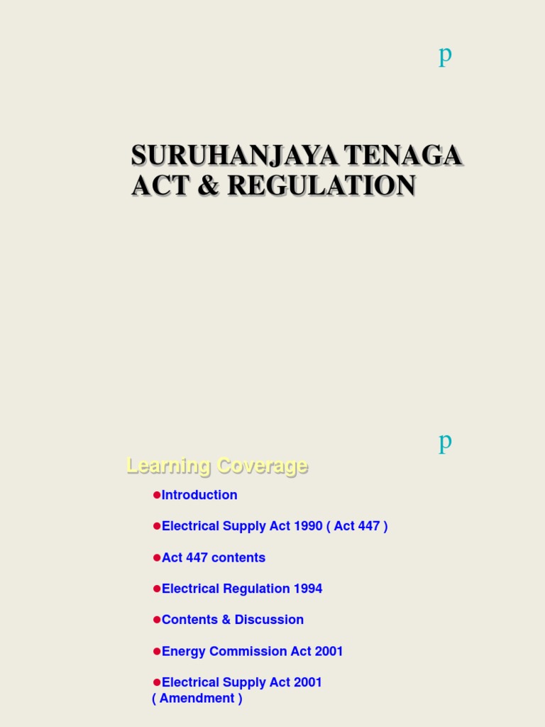Suruhanjaya Tenaga PDF Electrical Wiring Cable