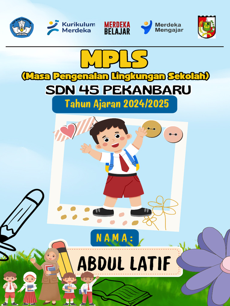 MPLS SDN 45 Pekanbaru 2024/2025 | PDF
