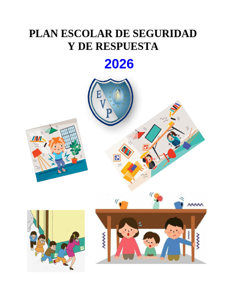 Plan de Seguridad Escolar 2026 | PDF