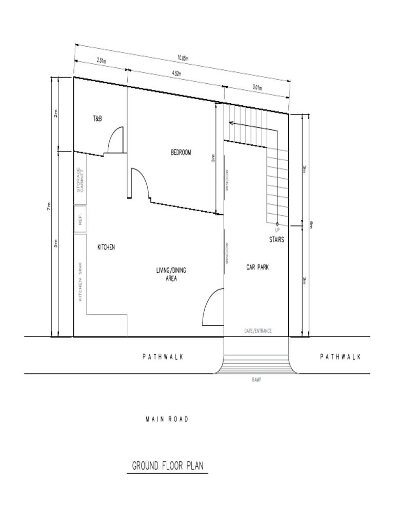 Ground Floor Plan | PDF