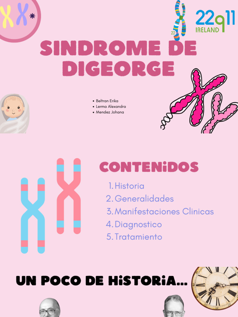 Síndrome de DiGeorge: Diagnóstico y Tratamiento | PDF
