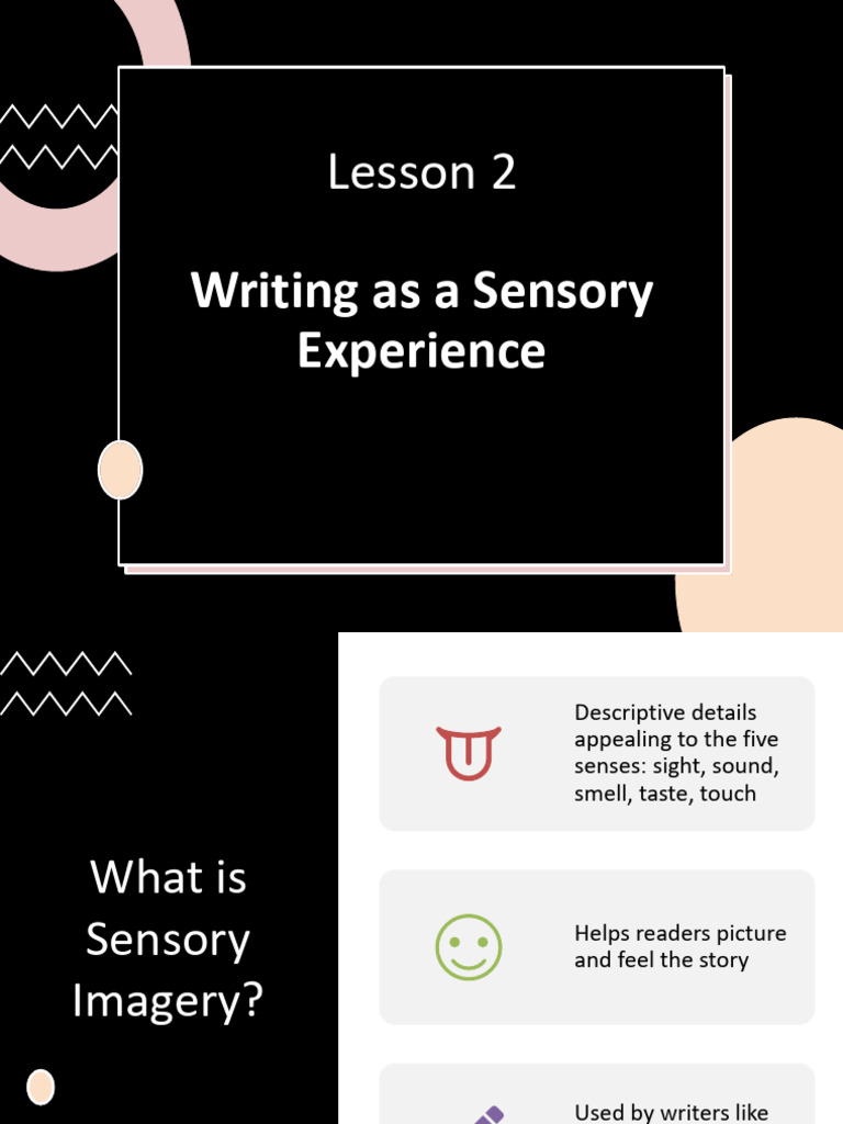 Enhancing Writing with Sensory Imagery | PDF