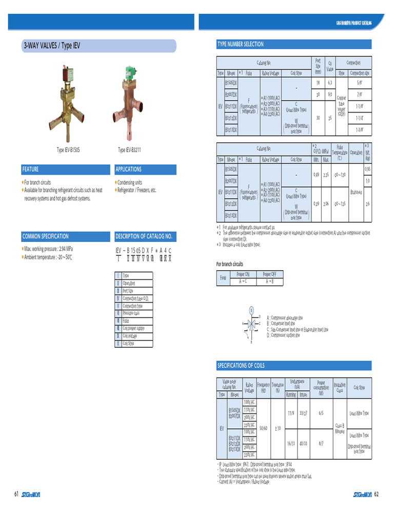 3 Way Reversing Valve | PDF