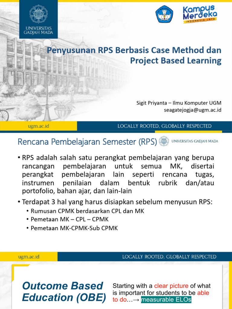 RPS Berbasis Case Method dan PBL | PDF