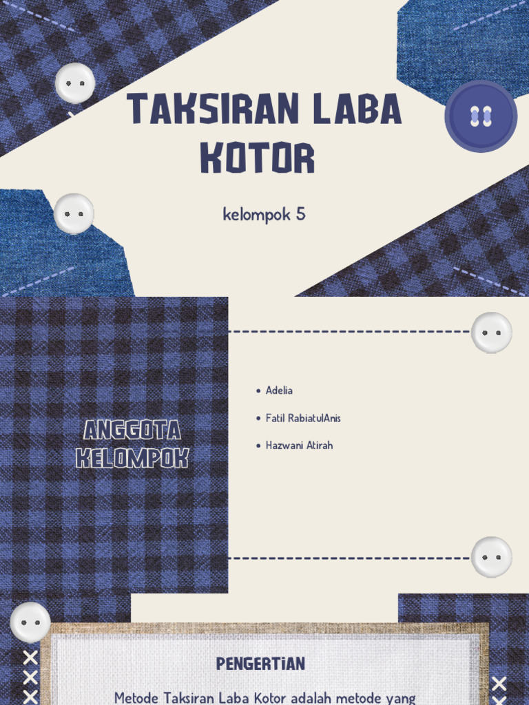 Metode Taksiran Laba Kotor 2023 | PDF