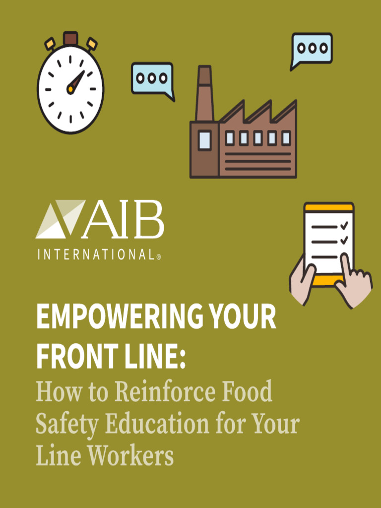 Food Safety Training for Line Workers | PDF