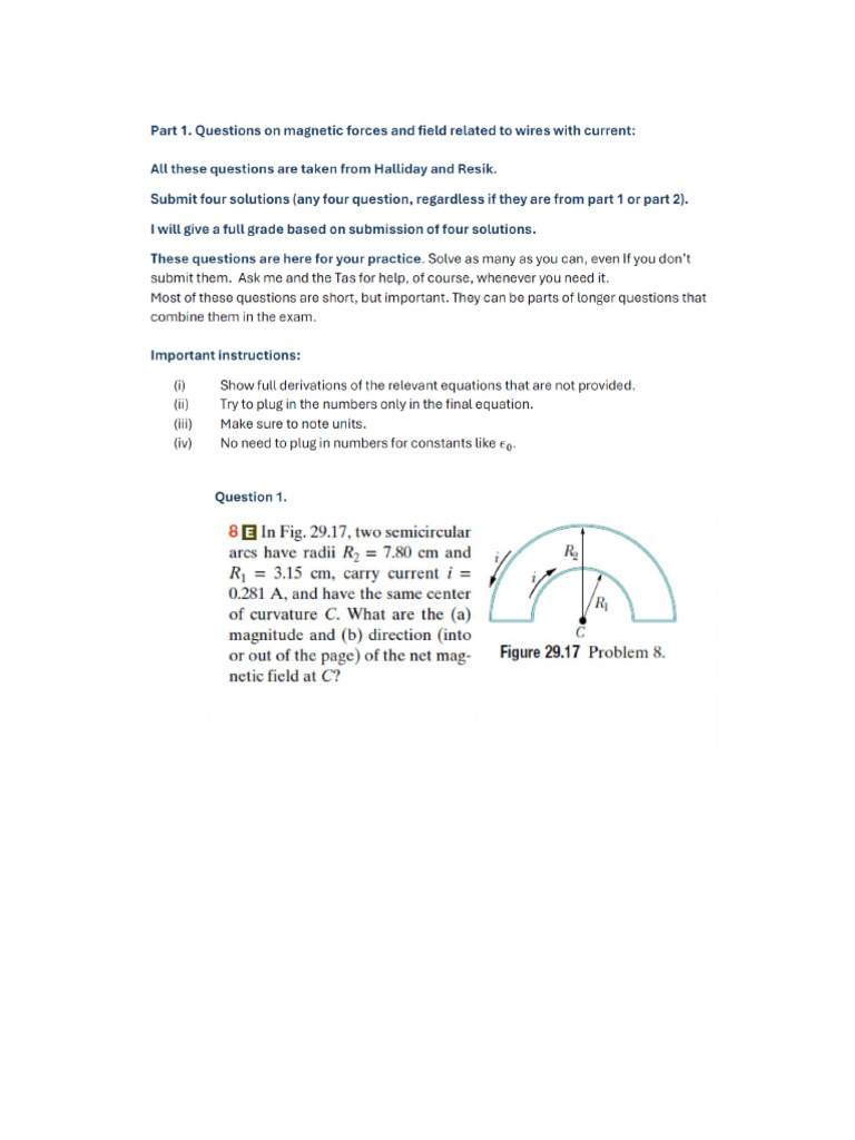 HW 3 Physics 202 Fall 2025 | PDF