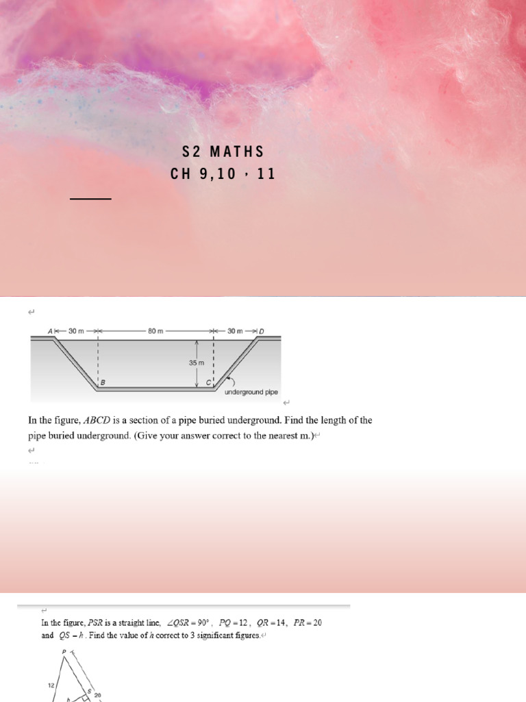 S2 Maths2205 e | PDF