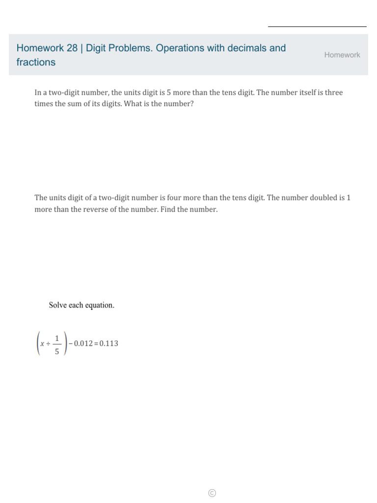 5N FC Student Printout | PDF | Elementary Mathematics | Mathematics