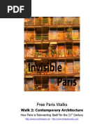 Download Free Paris Walking Tour Contemporary Architecture by InvisibleParis SN98398858 doc pdf