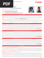 Jio SIM Replacement Request Form | PDF | Identity Document | Authentication