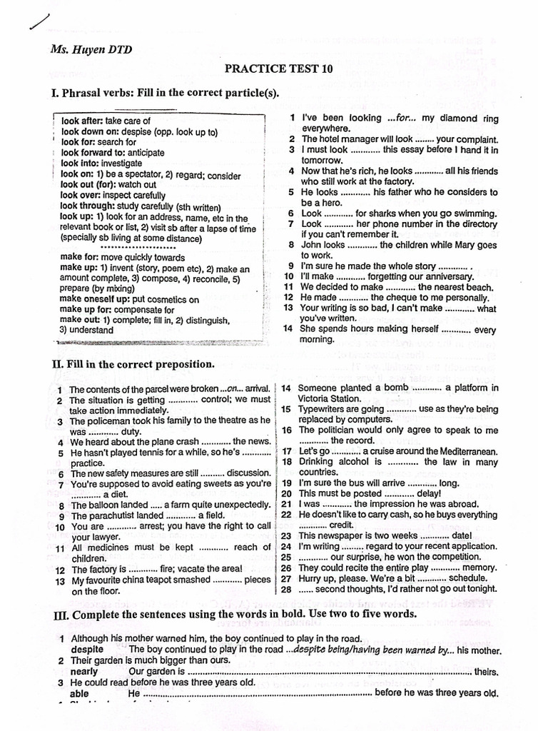 PBT Practice Test 10 | PDF