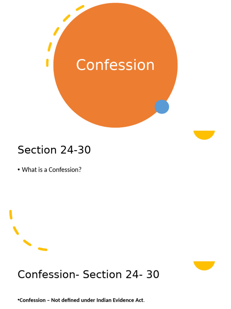 Understanding Confessions in Law | PDF | Confession (Law) | Arrest