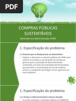 Compras Públicas Sustentáveis