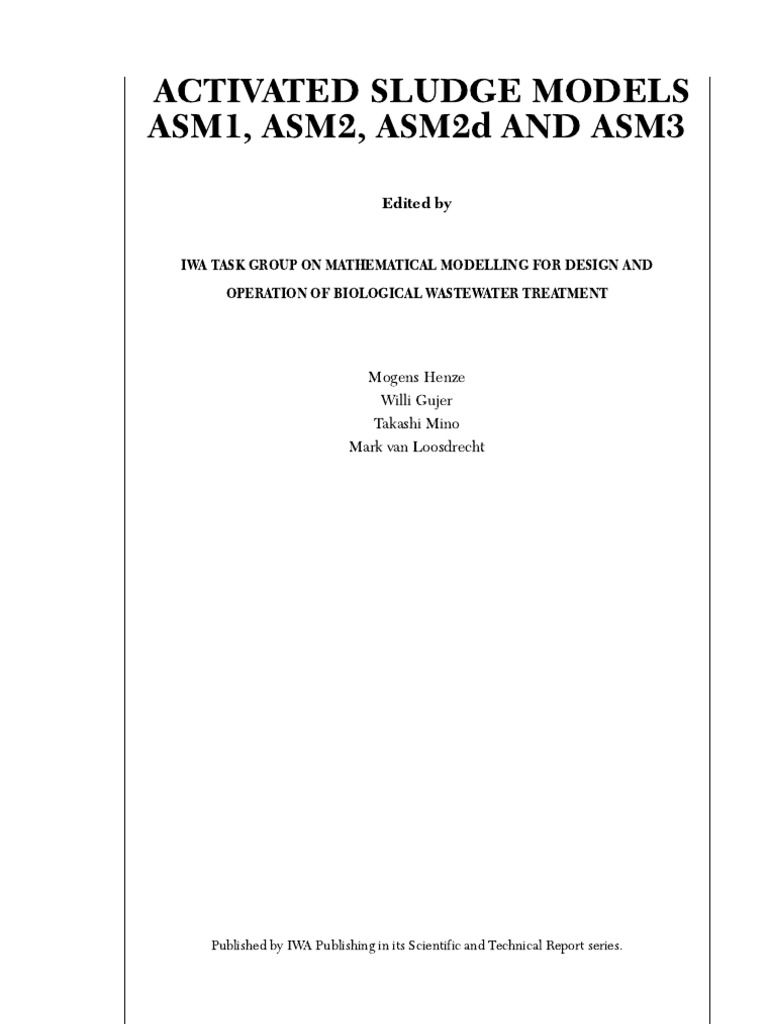 Activated Sludge Models | PDF | Sewage Treatment | Stoichiometry