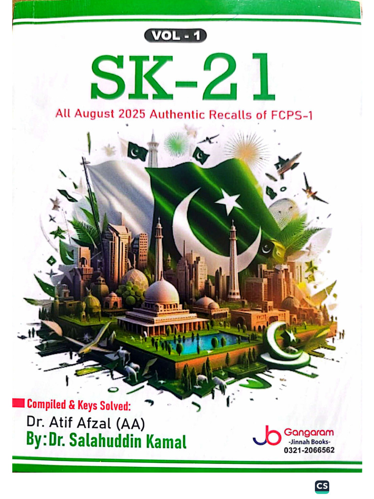 FCPS part 1 Sk 21 | PDF