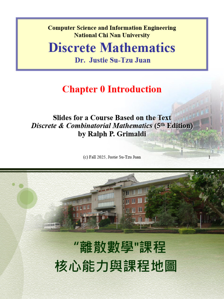 D01 | PDF | Discrete Mathematics | Permutation