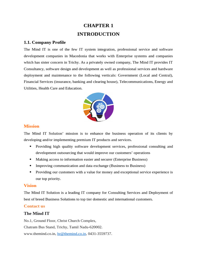 Mind - OP - For Report | PDF