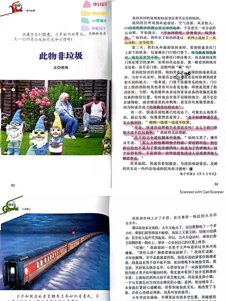 少年文摘 短文 | PDF