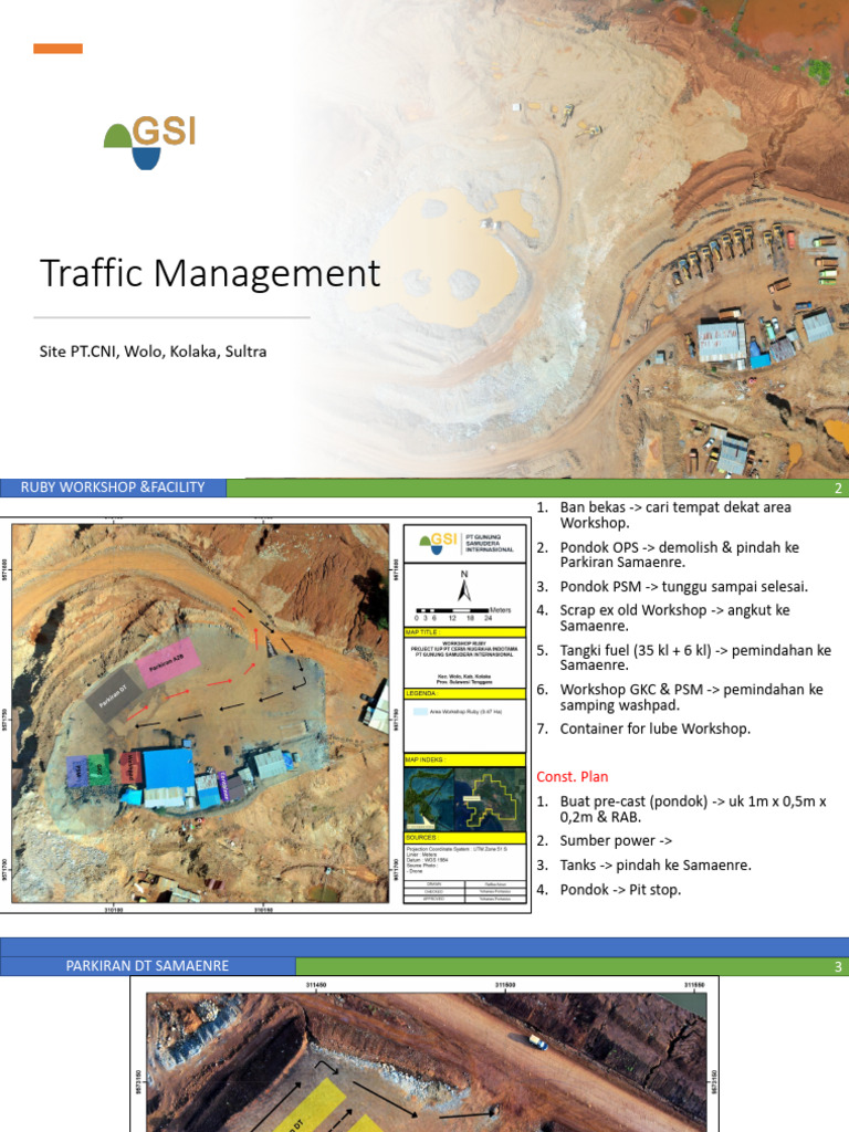 Traffic Management Plan for PT.CNI | PDF