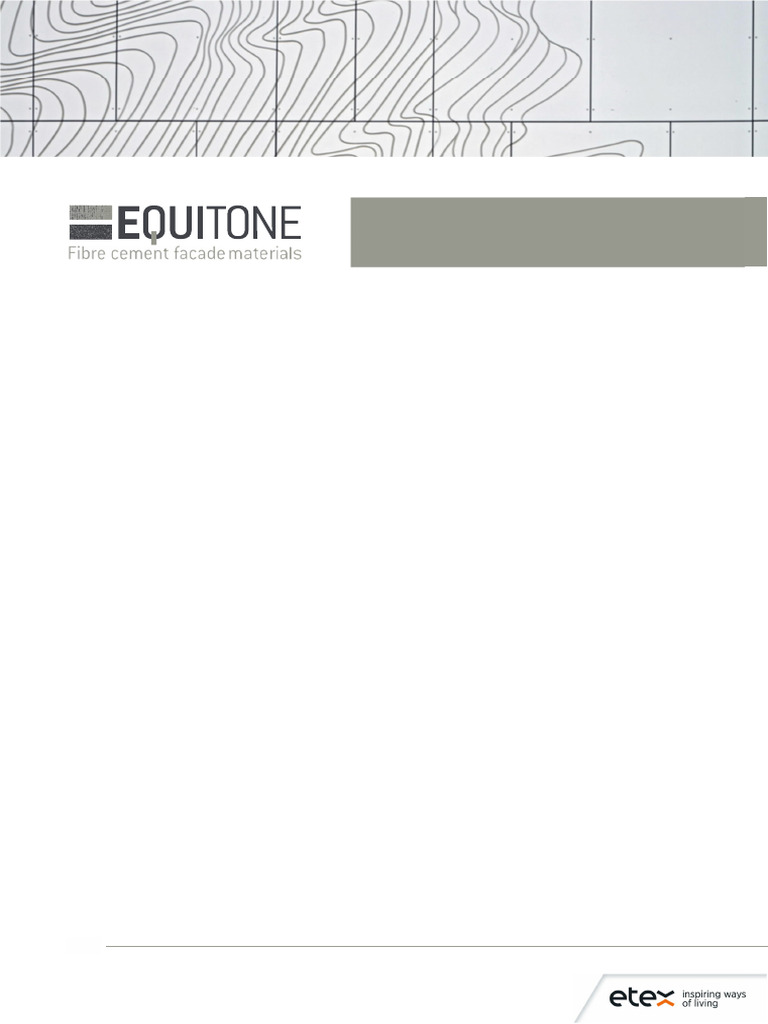 EQUITONE Façade Cleaning Guide | PDF | Water | Chemical Substances
