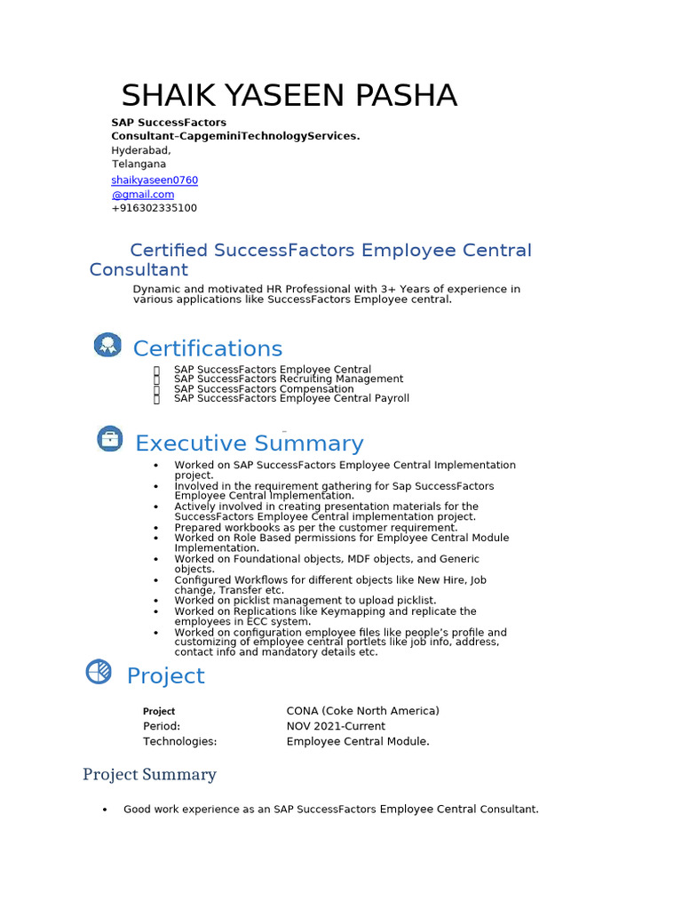 Resume (1) | PDF | Computing