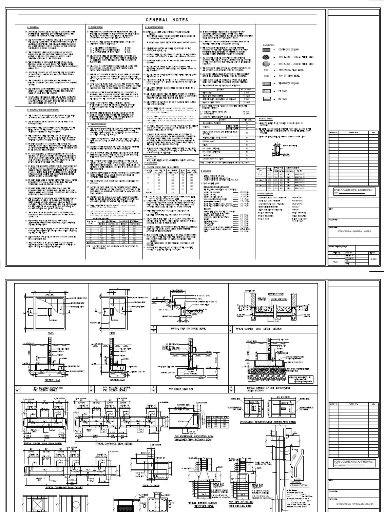 Structural Layout and Details Guide | PDF | Building Technology ...