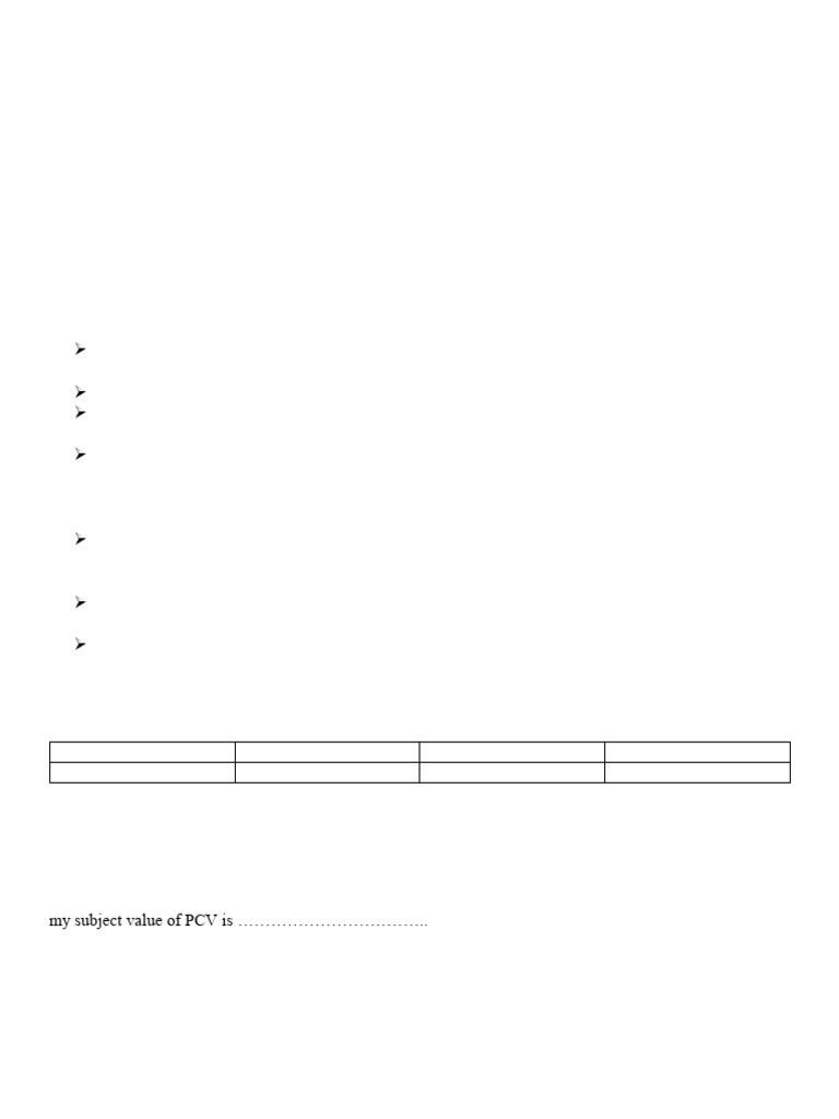PCV-3 | PDF | Blood | Tissue (Biology)