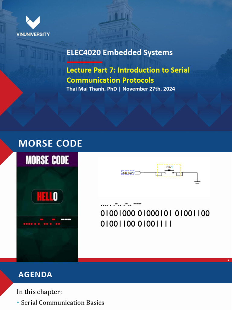 Serial Communication Protocols Overview | PDF | Telecommunications ...