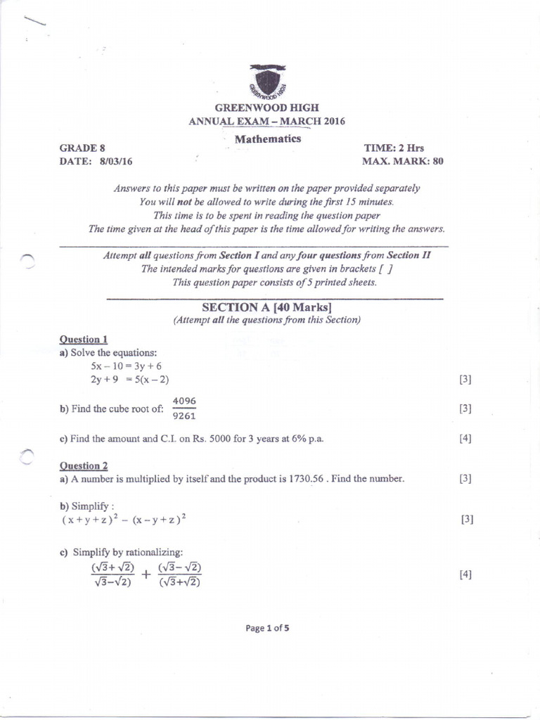 MATH Annual 15-16 | PDF