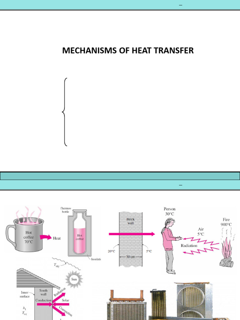 Chapter 8 - Mechanisms of Heat Transfer | PDF | Heat Transfer | Heat