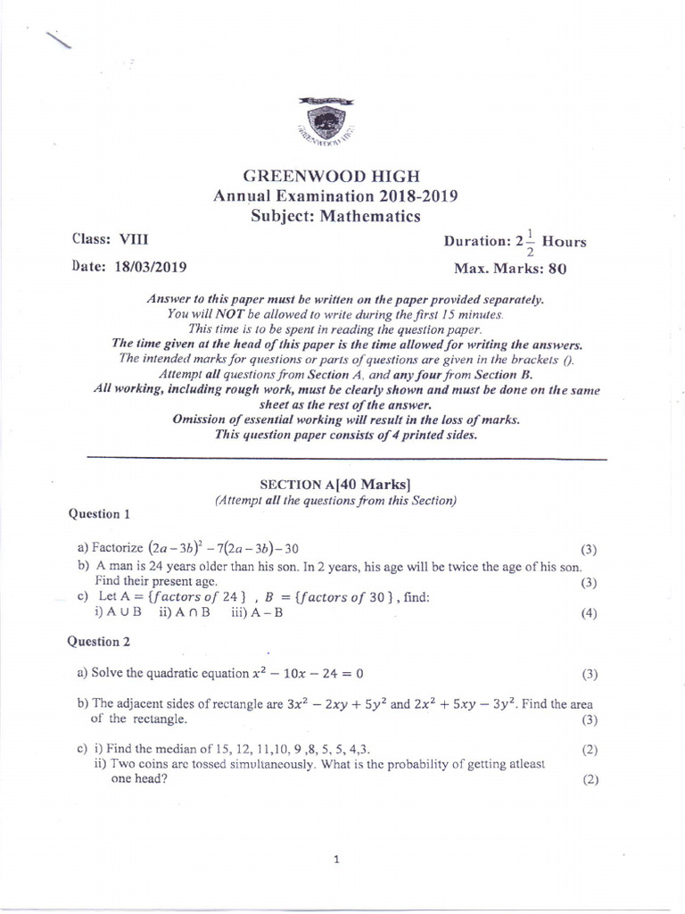 MATH Annual 18-19 | PDF