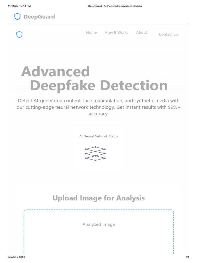 AI Deepfake Detection with 99% Accuracy | PDF | Artificial Intelligence ...
