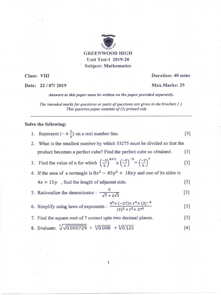 MATH UT1 19-20 | PDF
