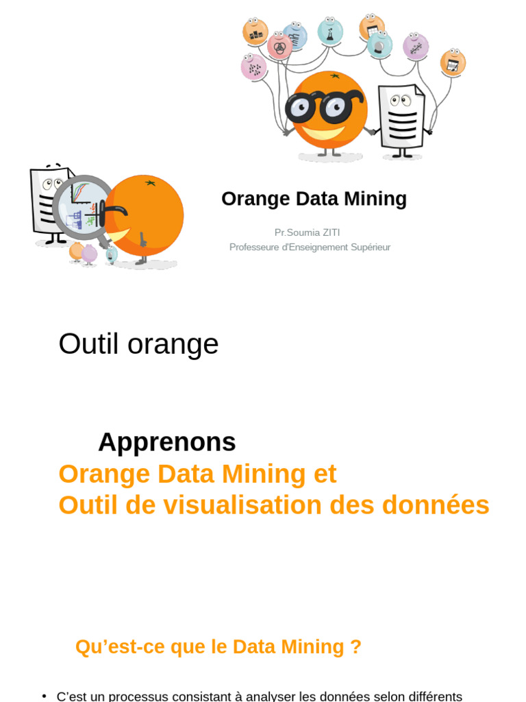 Introduction à Orange Data Mining | PDF | Minage des données ...