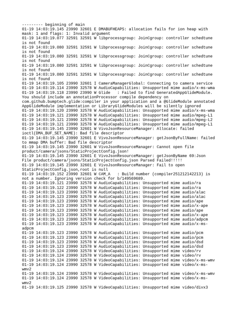 Log Cat 1768806199038 | PDF | Json | Operating System Technology
