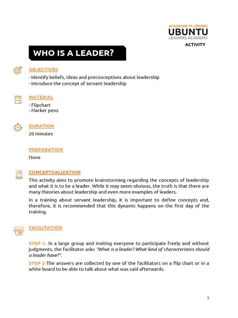 Understanding Servant Leadership Concepts | PDF | Leadership | Servant ...