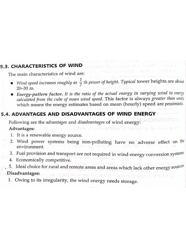 Wind Energy - 1 | PDF