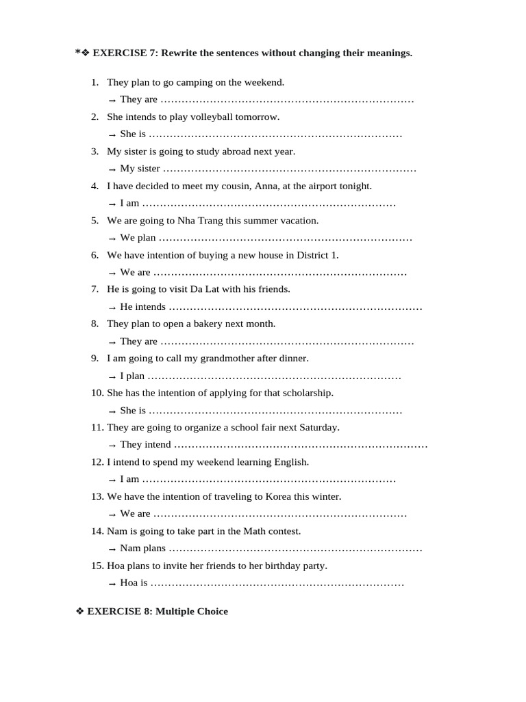 Exercise 7 (1) | PDF