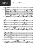Écoute ton Dieu t'appelle - Partition | PDF | Chant